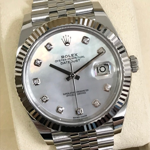 トケマー:【現金のみ】 ロレックス ROLEX デイトジャスト41 126334NG ...